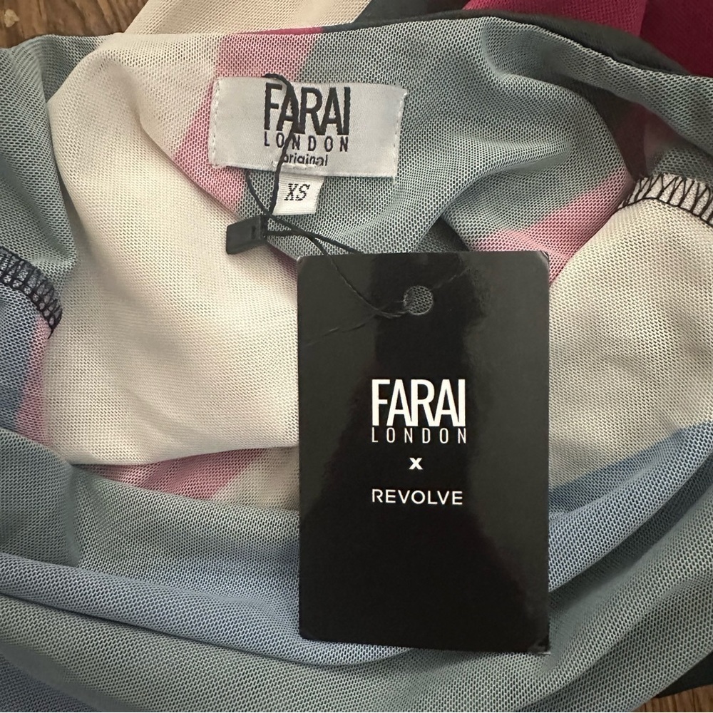 Farai London x Revolve Mona Palm Springs Long Sleeve Dress XS sexy open back - Picture 5 of 10